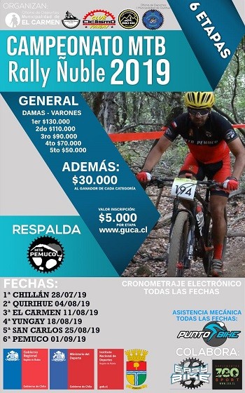 6° Fecha Campeonato MTB Rally - Pemuco