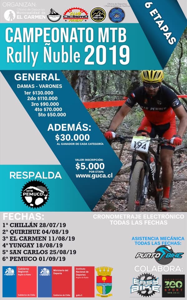 2° Fecha Campeonato MTB Rally - Quirihue