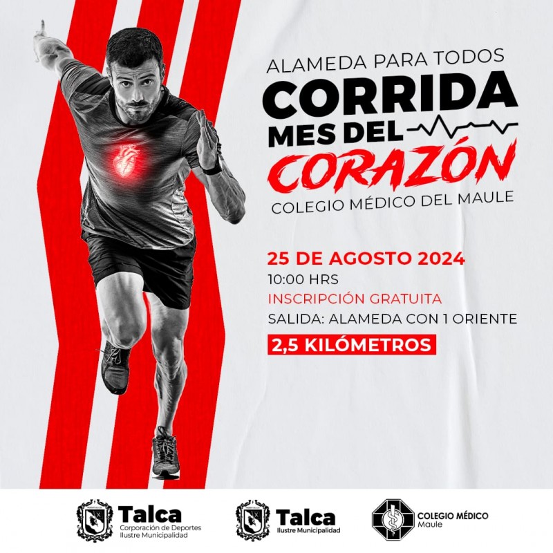 CORRIDA RECREATIVA MES DEL CORAZ&Oacute;N