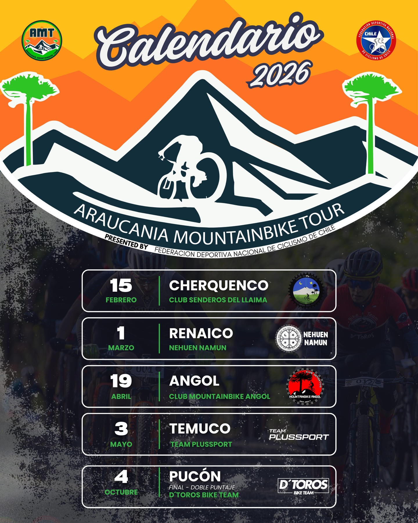 Puntos Campeonato AMT Araucanía 