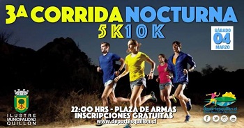 CORRIDA NOCTURNA QUILLÓN 2017