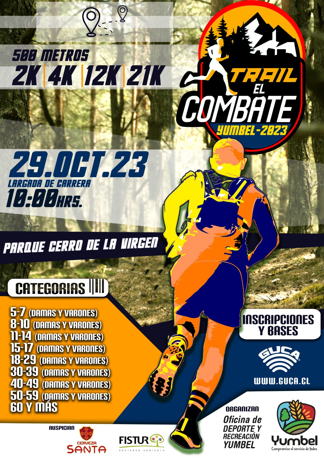 TRAIL RUN EL COMBATE - YUMBEL 2023