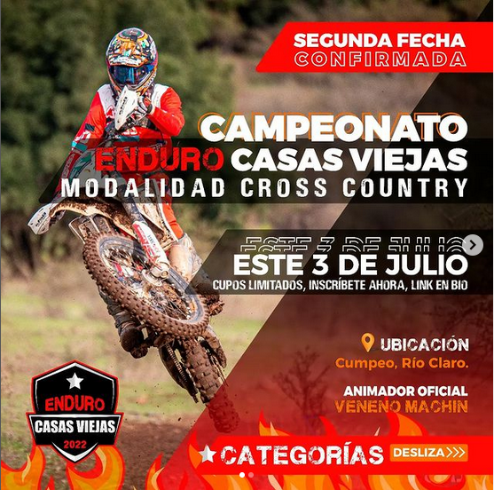 Enduro Casas Viejas Segunda fecha- Rio Claro