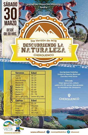 5° Versión Descubriendo La Naturaleza De Cherquenco