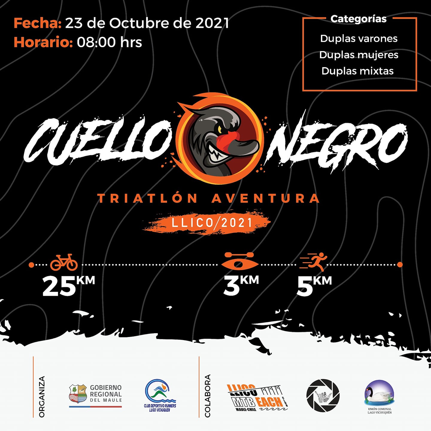 Triatlon Cuello Negro - Llico