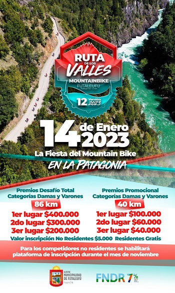 MTB Ruta de los Valles - Futaleufu 2023