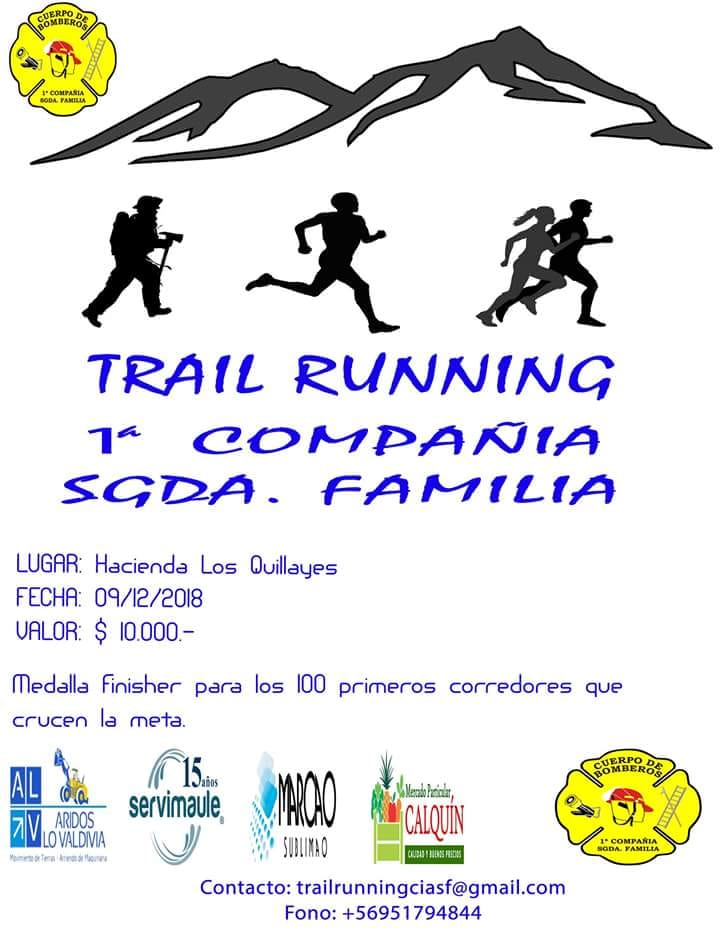 Trail Running Los Quillayes - Sagrada Familia