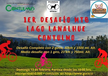 1er Desafío Mtb Lago Lanalhue Contulmo