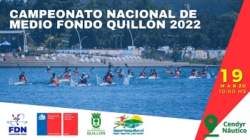 Nacional de Canotaje Medio Fondo Quillon - 2022