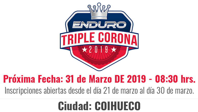 Primera fecha Campeonato Triple Corona 2019