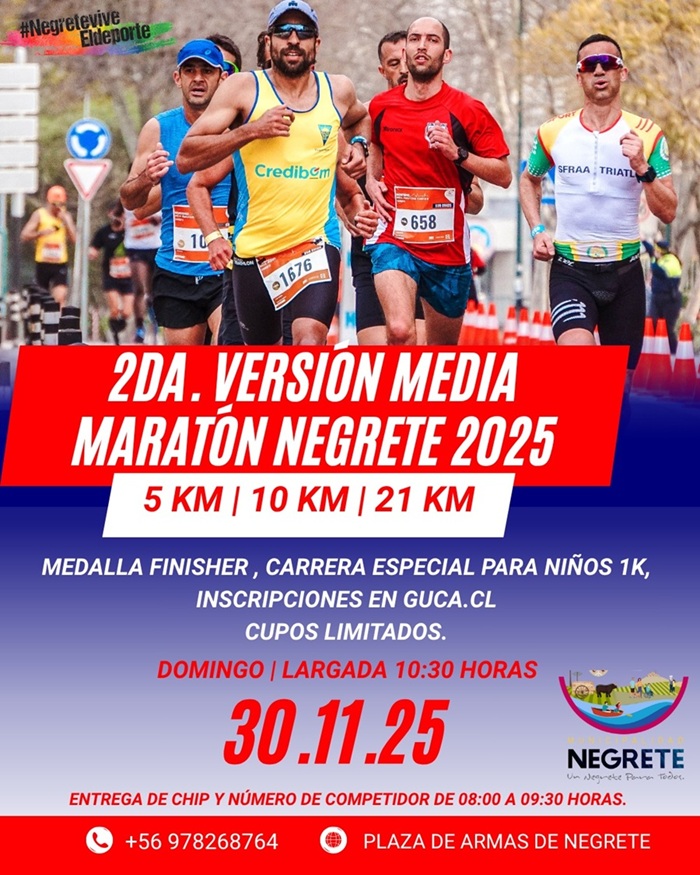 MEDIA MARATÓN NEGRETE 2025