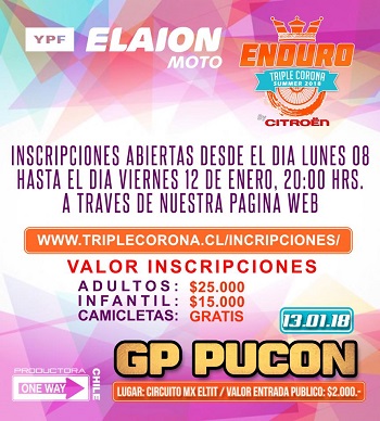 Triple Corona Summer - Pucon