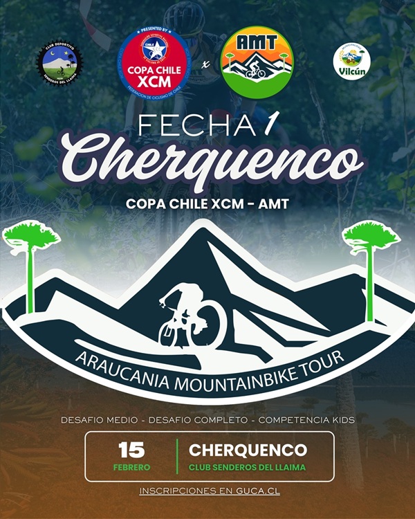 1° Fecha Araucanía Mountainbike Tour 2026 - Cherquenco