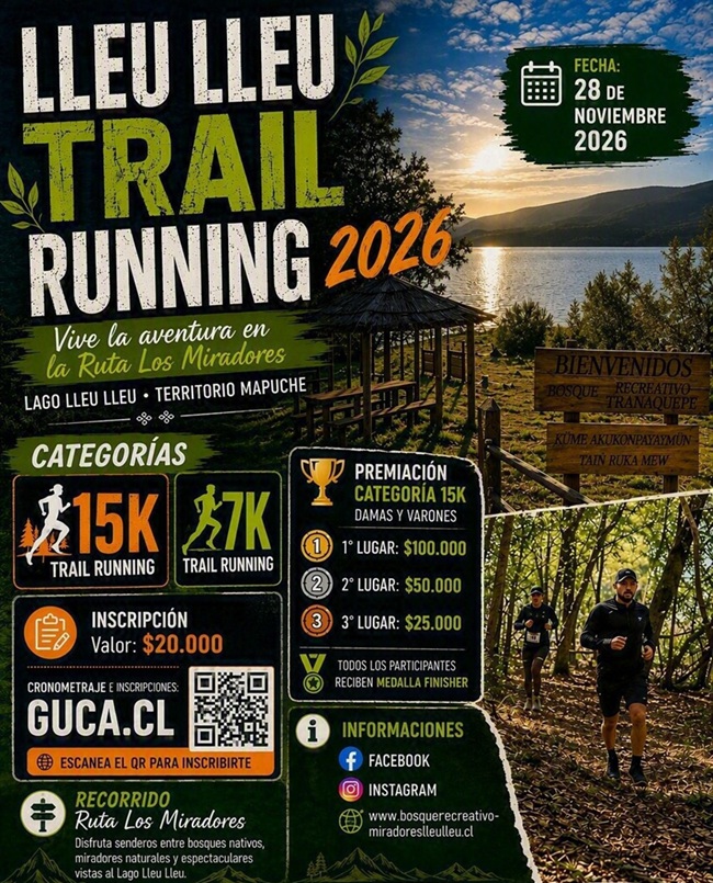 Lleu Lleu Trail Running 2026