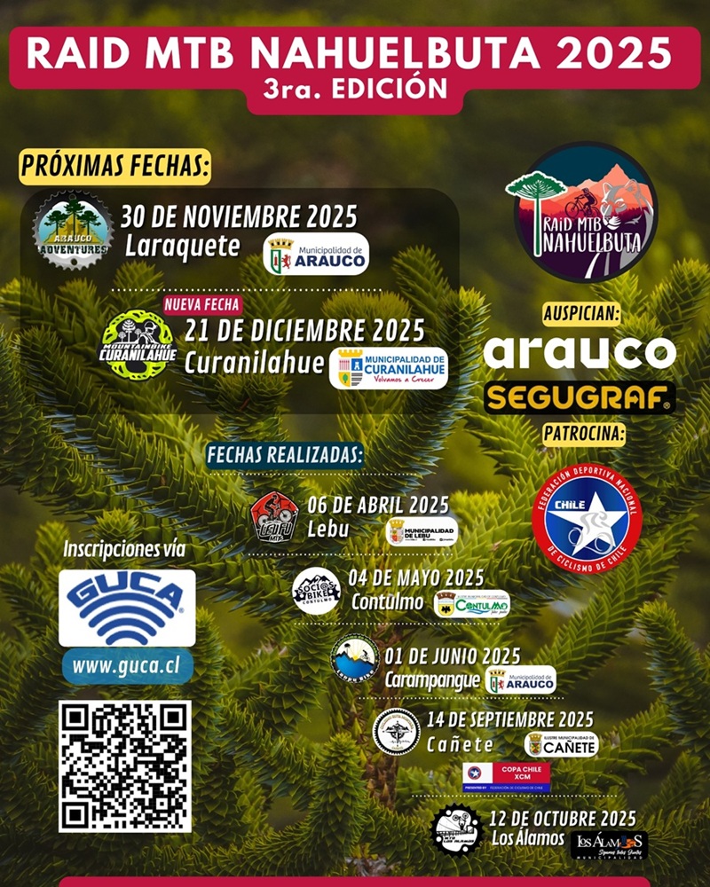 RAID MTB NAHUELBUTA 2025