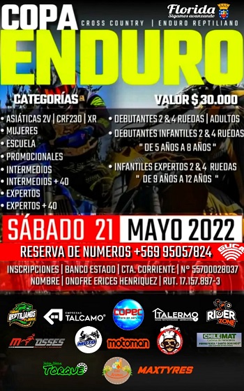 Copa Enduro Reptilianos