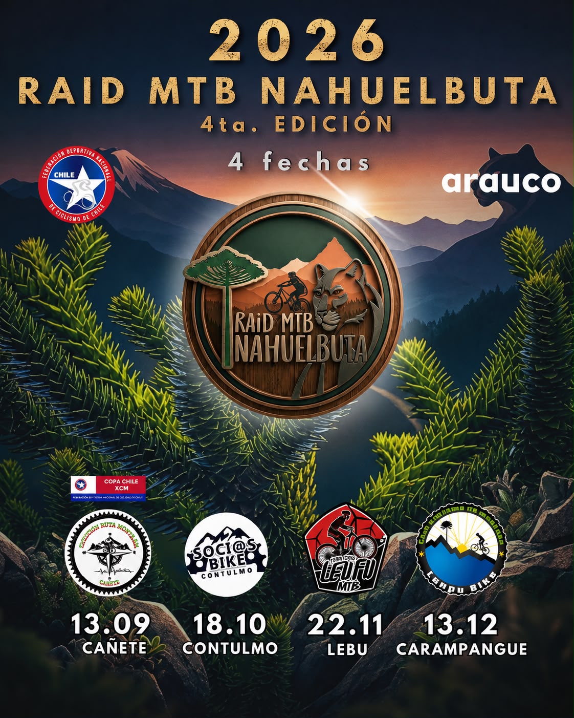 RAID NAHUELBUTA 2026