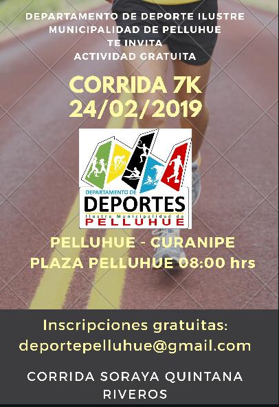 Corrida 7K Pelluhue/Curanipe