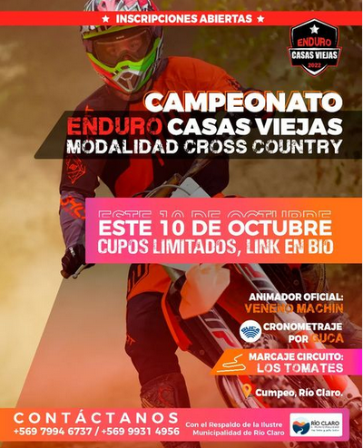 Enduro Casas Viejas Quinta fecha- Rio Claro