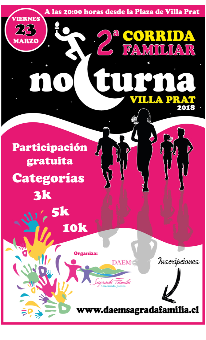 2da Corrida Familiar Nocturna - Sagrada Familia