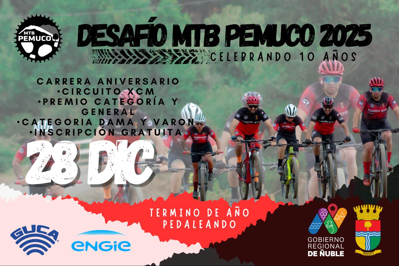 10° DESAFÍO MTB PEMUCO 2025