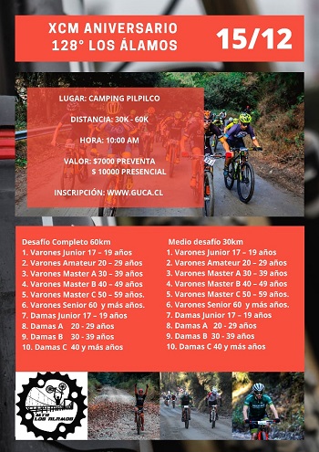 XCM Aniversario 128° Los Álamos - 2019