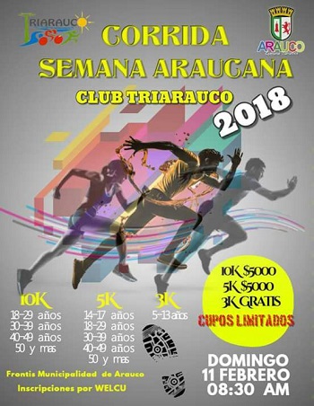 1° Corrida Semana Araucana 2018