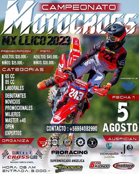 Campeonato Motocross Llico 2023