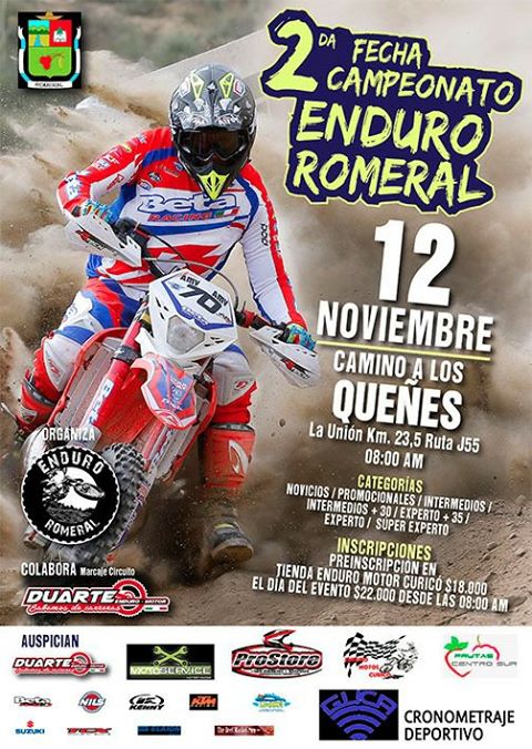 Segunda Fecha Campeonato de Enduro - Romeral