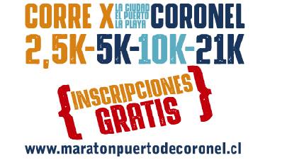 Media Maraton Puerto Coronel - Coronel