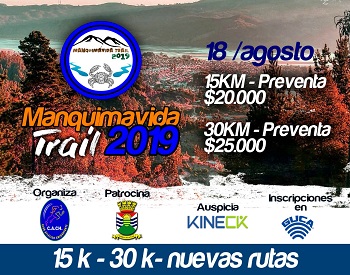 TRAIL MANQUIMAVIDA 2019