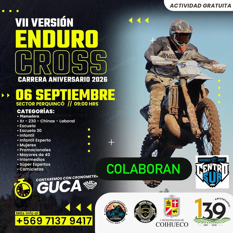 VII Versión Enduro Cross Coihueco